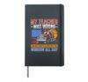 Trucker Truck Driver I Do Get Paid To Stare Out The Window Hardcover Journal, Black
