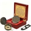 Trust in The Lord Engraved Brass Compass with Wooden Box - Proverbs 3:5-6 Bible Verse Gift | Christian Religious Baptism Gifts for Boys, Catholic Confirmation Keepsake, Graduation Gifts for Him 2026