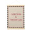 TSMNRV Everything Is Figureoutable Motivational Wall Art Decor, 12x16 Inch