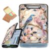Tudguiloae Clipboard with High Capacity and Pen Holder,Pearl Blossom Songbirds