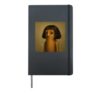 Tung Tung Sahur with a Bob Haircut Italian Brainrot Meme Hardcover Journal, Black
