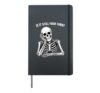 Turn Based Board Game Chess is It Still Your Turn Skeleton Hardcover Journal, Black