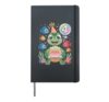 Turtle 4th Birthday Shirt for Kids Ocean Party Hardcover Journal, Black