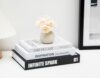 TwoDays Stockholm Style Decorative Books - Fake Faux Books for Chic Trendy Home Decor, Modern Room Decor Aesthetic, Luxury Stacked Storage for Bedroom Apartment Dorm (Set of 3)