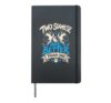 Two Siamese Are Better Than One Siamese Cat Hardcover Journal, Black