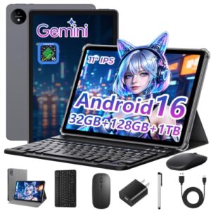 UBDXBD 2026 Android Tablet with Keyboard, 11 inch Android 16 Tablet