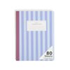 U Brands Composition Notebook, Candy Clouds, College Ruled, 80 Perforated Sheets, 9.8 x 7.5 Inches, Reinforced Softcover