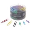 U Brands Paper Clips, 1000-Count, 1-Inch Medium Paperclips, Silver