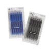 U Brands The Laguna Ballpoint Pens, 2 Pack (12 Total), 1mm, Black and Blue Ink, U-Clip Design, Smooth Ballpoint Tip, Lightweight