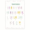 UCGAOIOQ Roman Numerals Educational Poster - History of Numbers Teaching Aid, Ancient Counting System Chart for School, Library, or Home Decor(Unframed,08x12inch(20x30cm))