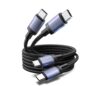 UGREEN 240W USB C Cable 3-Pack, Fast Charging for Laptops & Phones, 3.3FT