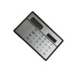 Ultra-Thin Solar Calculator Pocket-Sized ABS, Silver