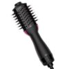UMEELY Mini Hair Dryer Brush in One, 900W Blowout Brush with Ceramic Titanium Barrel, 360° Airflow, Cool and High Settings, 125V