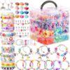 Umikk 6500pcs Charms Bracelet Making Kit, Friendship Bracelet Kit for Girls