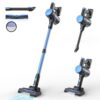 UML0 N8 Cordless Vacuum Cleaner,Lightweight Stick Vacuum with Powerful Suction,2200mAh Battery, Self-Standing, Rechargeable Vacuum Cleaners for Home Hardwood Floor Carpet Pet Hair