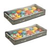 Under Bed Storage 2 Pieces Bedding Organizer