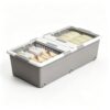 Under Bed Storage Containers with Transparent Clear Window and Wheels