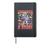 Unearth A Story T-Rex Astronaut Boys Summer Reading 2026 Hardcover Journal, Black