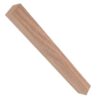 Unfinished Solid Walnut Wood Craft Sticks for DIY Handmade Projects
