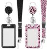 Uniclife Cute ID Badge Holder with Lanyard