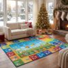 Unirea 3x5 Kids ABC Alphabet Rug for Playroom Bedroom, Fun Play Mat