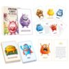 Universal Emotions Flash, Cards Educational Social, Skills Compact Adorable