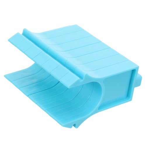 Unomor 12pcs Stackable Baking Tray Cooling Rack with Interlocking Design and Enhanced Air Circulation Sturdy Abs Material 5.60x3.40x0.80cm for Pastry and Breads Cooling and Kitchen Use