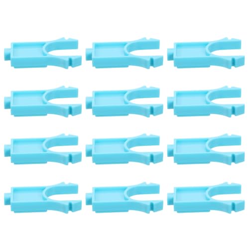 Uonlytech 12pcs Stackable Cooling Racks for Baking with Universal Fit Design and Stable Abs Material, Elevated Pan Stacking Clips for Cakes and Cookies, for Efficient Baking and Airflow