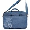 Upcycled Denim Laptop Bag 13-14 Inch for Men & Women