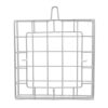 UPKOCH Basket Stainless Steel 7.9x7.9x2.1 Frame Plant Hanging