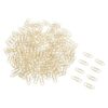 UPOUART 200pcs Mini Metal Paper Clips Small Gold Decorative Clips with Lasting Shine and Exceptional Grip for Photo Display and Student Assignments