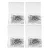 UPOUART 400pcs Round Head Map Push Pins for Bulletin Board and Corkboard, Plastic and Stainless Steel Material, Secure Hold with Compact Design, for Home and DIY Craft Use, Versatile