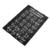 UPOUART Greek Alphabet Canvas Poster for Classroom Wall Decoration, 23.6x15.8 Inches Black Vintage Alphabet Educational Chart, Reduces Board-writing Time and Enhances Teaching for Student