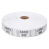 UPOUART Raffle Tickets Roll for Events with Numbered, Enduring Print on White Paper, Stylish Design for Food Drink and Large Parties, Efficient Entry Management and Time-Saving Ticket Roll
