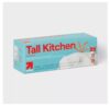 up&up UltraStretch Tall Kitchen Drawstring Trash Bags Unscented Leak and Tear Protection Drawstring Closure (25ct)