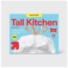 up&up UltraStretch Tall Kitchen Drawstring Trash Bags Unscented Leak and Tear Protection Drawstring Closure (160ct)