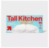 up&up UltraStretch Tall Kitchen Drawstring Trash Bags Unscented Leak and Tear Protection Drawstring Closure (50ct)