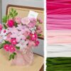 URSDIART Pastel Pipe Cleaners, 500pcs 5 Assorted Tulip Color Chenille Stems