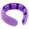 USA CALI Reusable Cooling Neck Wrap, Wearable PCM Ice Collar with Removable Washable Fabric Sleeve for Sports, Travel, Outdoor Work and Hot Weather, Purple