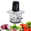Usb-Powered Cordless Kitchen Mincer, Portable Glass Food Processor, Electric Vegetable Meat Chopper for Meat Vegetables Fruit (3L)