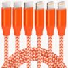 USB C to Lightning Cable 3 Pack 6FT Apple MFi Certified iPhone Fast Charger Fast Charging Type c to Lightning Cable for iPhone 14 13 12 11 Pro Max Xr Xs 8 and More