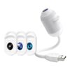 USB Galaxy Ocean Projector Night Light 2-in-1 with Slides