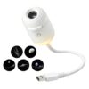 USB Projection Night Light with 5 Film Discs for Bedroom Room Lighting