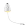 USB Star Projector Lamp with Flexible Gooseneck, Warm Night Light and Ceiling Glow for Bedroom Reading, Relaxing Decor and Bedside Use Decor Bedroom Glow