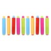 USHOBE Chalk Holder Clip Plastic Adjustable Colorful 10pcs for Teachers
