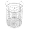 Utensil Divider Steel Holder with Rotating Removable Stainless for Kitchen
