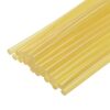 uxcell Mini Hot Glue Gun Sticks 8-inch x 0.27-inch for Glue Guns, Yellow Clear 30pcs