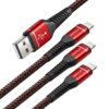 UYOUNG USB to USB C Cable 11FT-Red