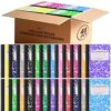 UZLU 48 Pack Mini Composition Notebooks 4.5x3.25 Inch College Ruled
