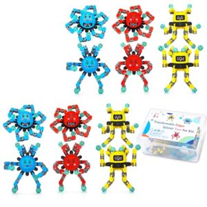 Valentines Day Gift for Kids Classroom Boy 12 Pack Fidget Spinner Toys ADHD Sensory Autism Airplane Car Travel Restaurant Road Trip Activitie Autistic Cool Prizes Must Have Christmas Stocking Stuffers